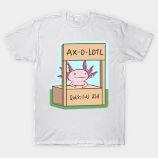 Axolotl ax-o-lotl T-Shirt